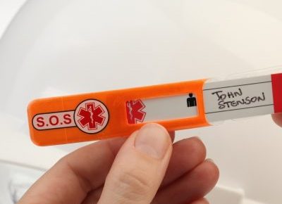 Worker ID TAG Emergency ID vital