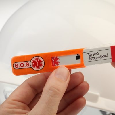 Worker ID TAG Emergency ID vital